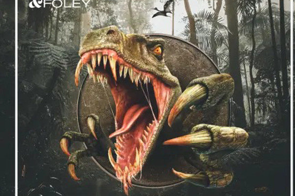 音效素材-298个侏罗纪公园恐龙环境咆哮进食脚步无损音效素材 Sounds of the Jurassic