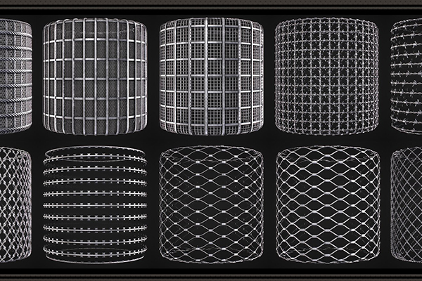 30种钢丝网贴图铁丝网防盗网贴图铁栅栏贴图