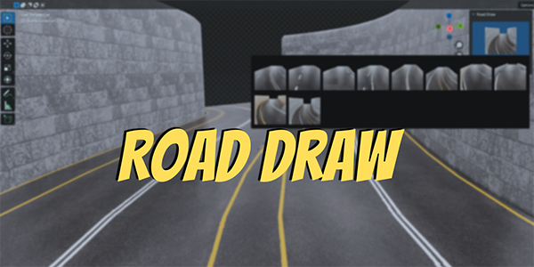 Blender插件-道路马路公路生成插件 Road Draw Blender Addon V1.0
