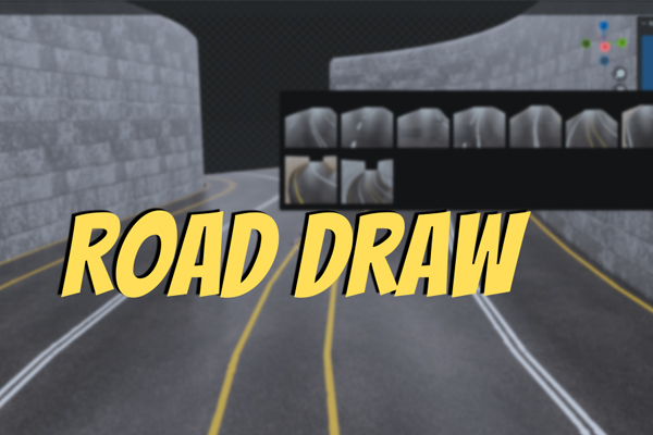 Blender插件-道路马路公路生成插件 Road Draw Blender Addon V1.0