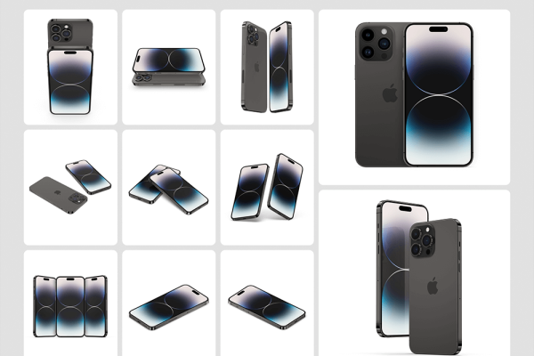 iPhone 14 Pro Max手机样机素材