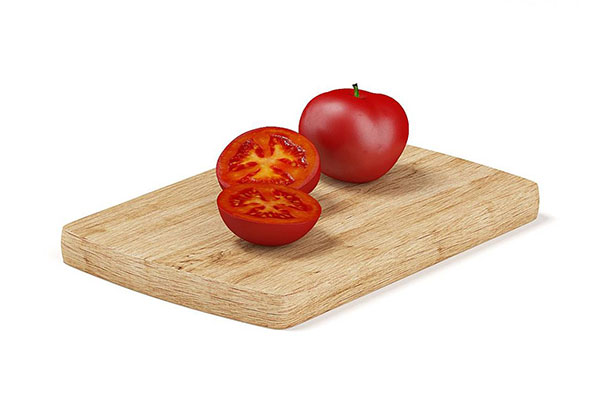 西红柿番茄模型切开的西红柿模型_C4D模型下载