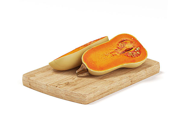 C4D切开的南瓜模型素材下载