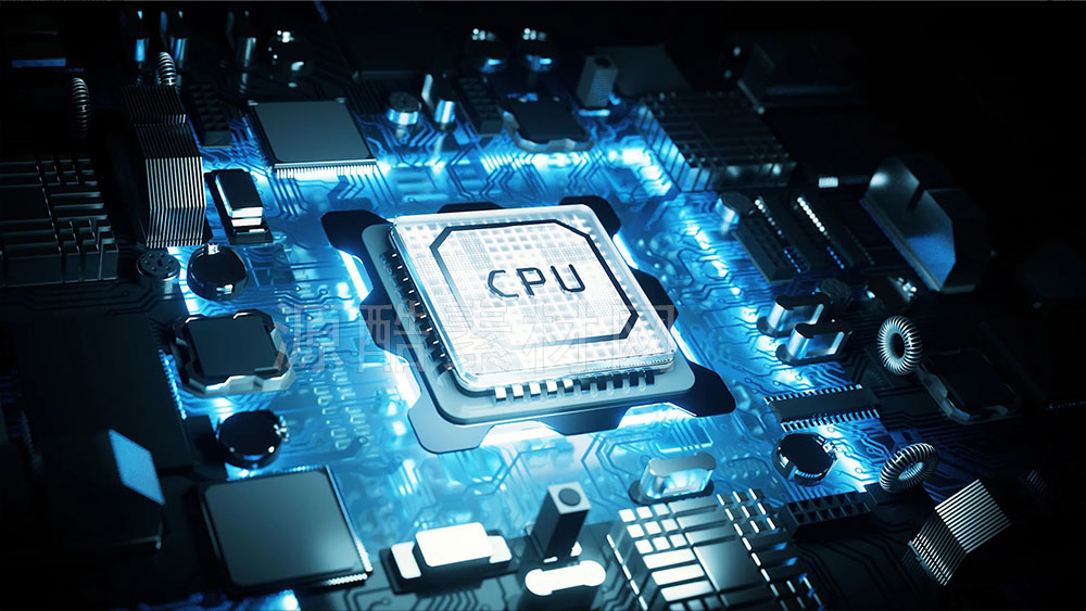 C4D模型-CPU电路主板零件模型+预设