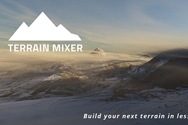 Blender插件-三维自然环境地形生成插件 Terrain Mixer V3.4.1 + 预设库和使用教程