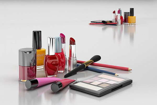 C4D模型-口红模型眼影模型化妆品模型下载