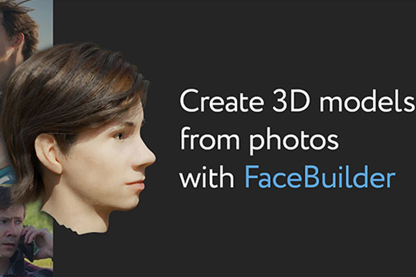 Blender插件-根据照片构建三维人脸头部模型 KeenTools FaceBuilder v2022.2