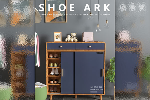 C4D工程-Octane鞋柜场景工程鞋柜模型鞋柜场景模型下载