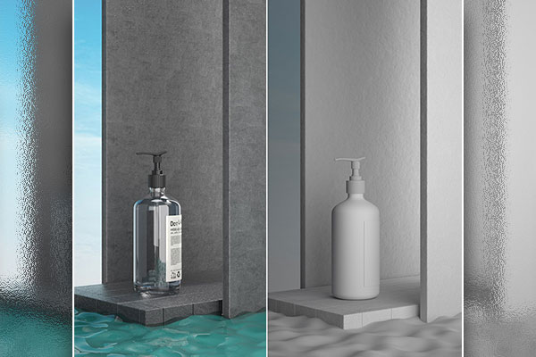 C4D工程-Octane洗发水场景工程洗发水模型下载