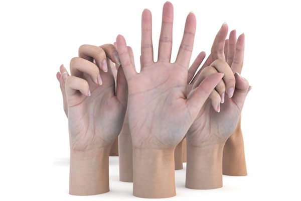 11个真实的女性手势模型包真人手模型素材下载