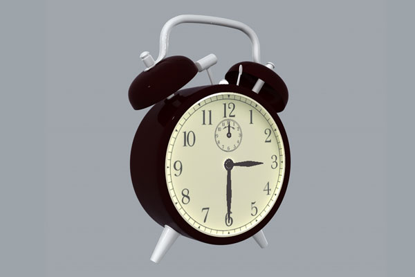 闹钟模型免费下载-C4D模型