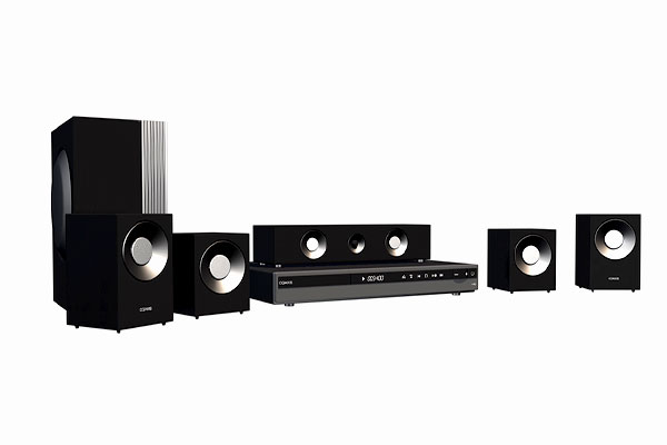 音响模型家庭影院音响模型-C4D模型下载