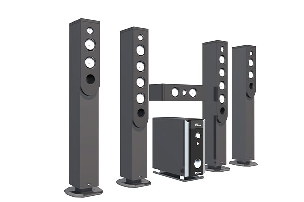 C4D模型-音响模型音箱模型