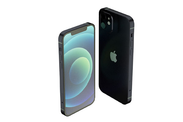 C4D工程-iphone 12苹果手机OC渲染工程苹果12手机模型