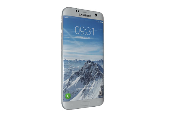 C4D手机模型-三星Galaxy S7手机模型