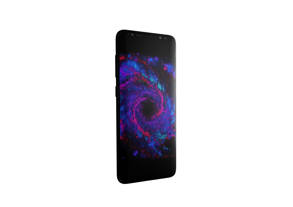 C4D手机模型-三星Galaxy S9手机模型下载