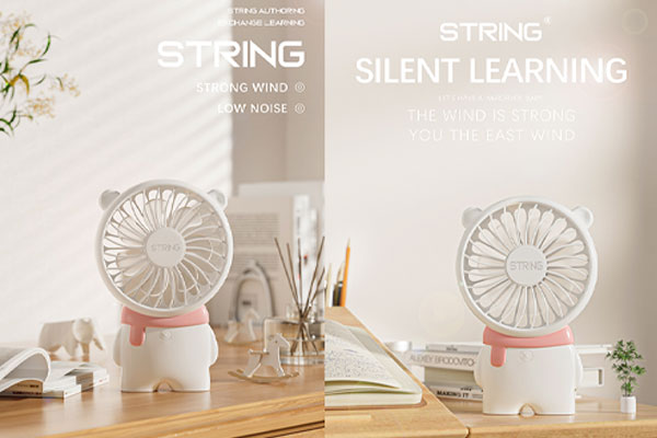 C4D工程-4个OC小风扇产品场景渲染工程小风扇模型