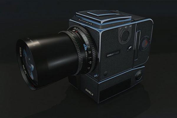 C4D模型-哈苏相机模型照相机模型下载