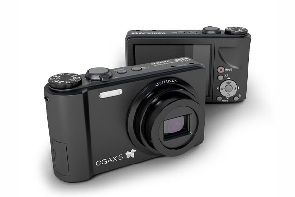 C4D模型-数码相机模型下载