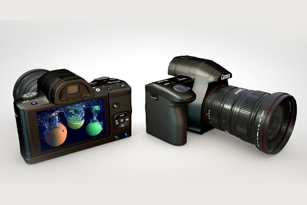 C4D佳能单反相机模型数码设备模型下载 Philipp Bauer Camera