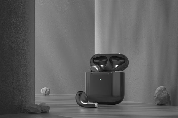 C4D工程-OC无线蓝牙耳机产品渲染工程蓝牙耳机模型3C产品场景渲染