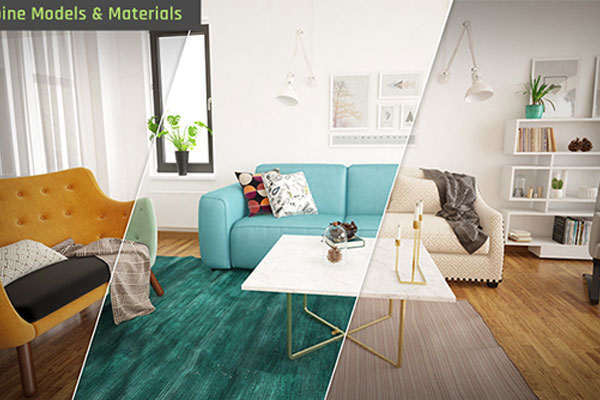 3DS MAX插件-多模型导入随机组合插件 RandoMixer V1.02