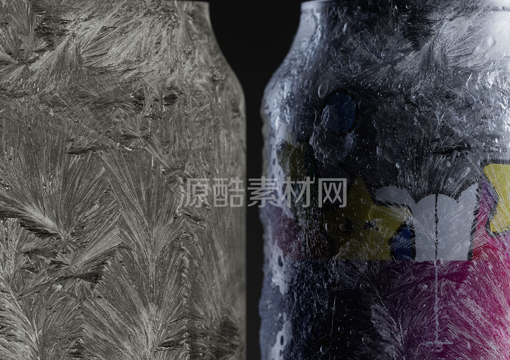 GSG灰猩猩最新10张4K冰霜纹理贴图 Surface Imperfections Frost