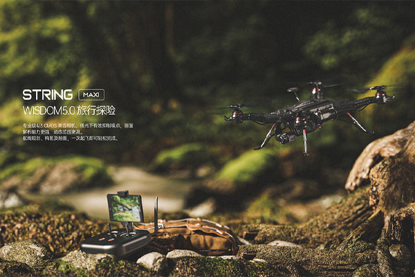 C4D工程-无人机产品渲染工程大疆无人机模型