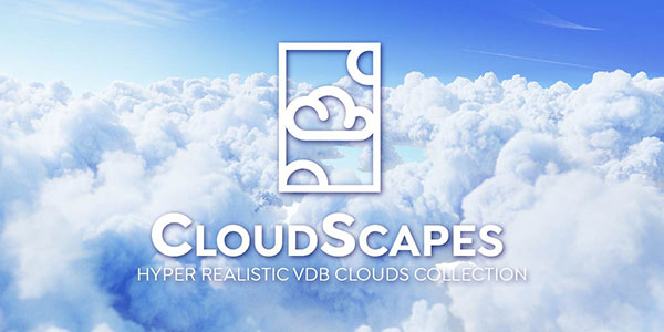 Blender插件-211种真实VDB体积云合集云朵云彩白云 CloudScapes
