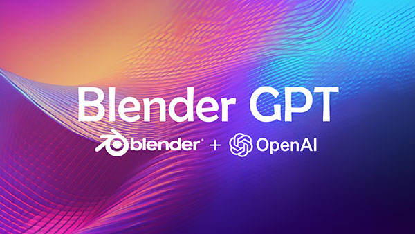 Blender接入GPT智能建模插件 Blender GPT v23.03.23