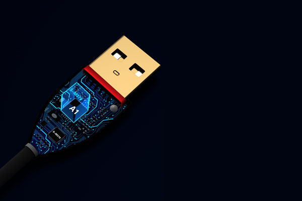 C4D工程-USB数据线接口内部渲染工程USB接口模型