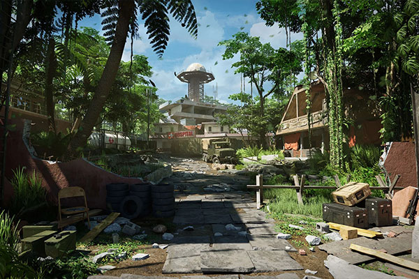 军事战争基地建筑模型军事武器3D模型下载 KitBash3d Warfare