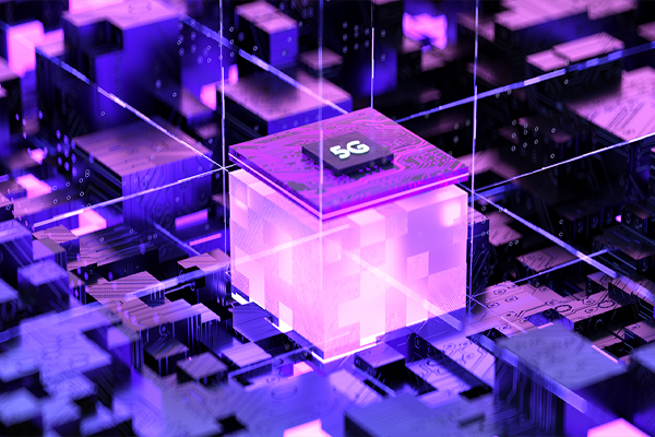 C4D5G芯片渲染工程芯片模型下载