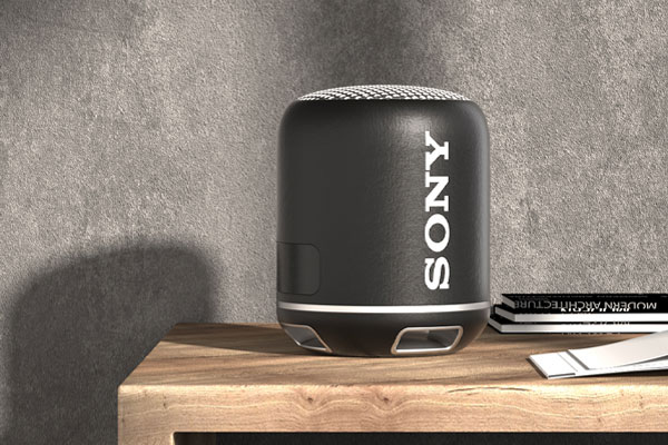 C4D音响室内场景渲染工程音响模型音响产品工程