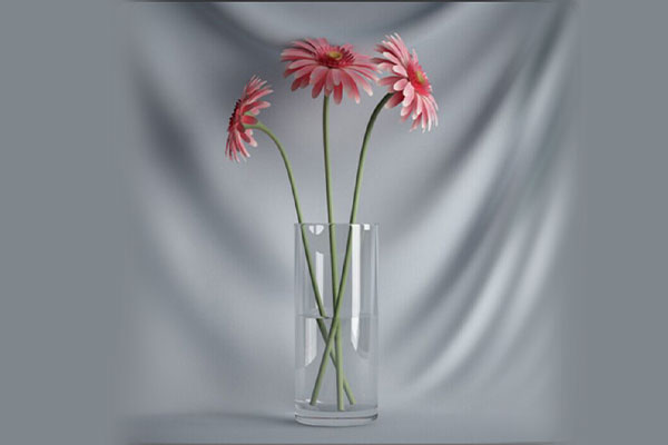 C4D花卉模型盆栽模型花瓶模型下载