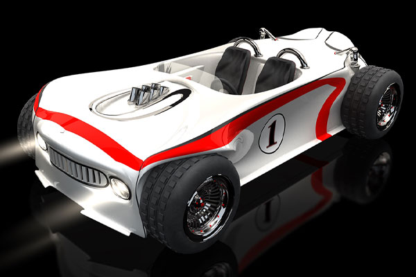 C4D模型-跑车赛车模型汽车模型下载