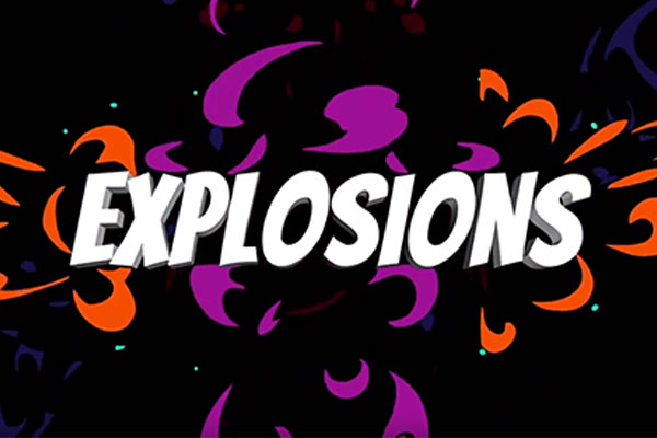 AE/PR模板-1000组二维卡通手绘闪光液体动画元素+视频素材 AEJuice Liquid Elements