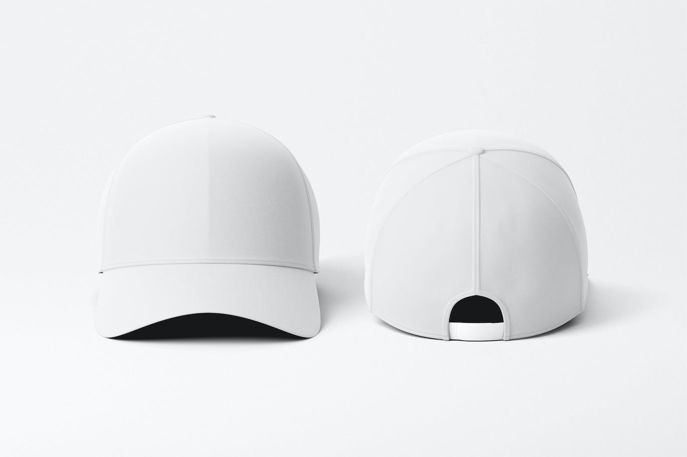 棒球帽运动品牌设计样机素材模板 Baseball Cap Mockup