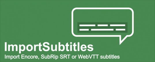 AE脚本-SubRip/SRT/TXT/VTT字幕导入工具 pt_ImportSubtitles v1.7.1 + 使用教程