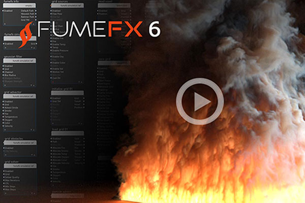 3DS MAX插件-流体动力学模拟插件 SitniSati FumeFX v6.0.2