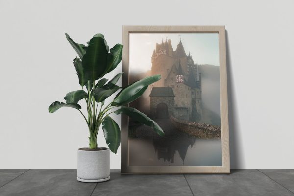 艺术作品画框样机图psd样机设计素材 Frame Mockup