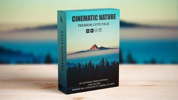 8个电影级森林环境LUTS调色预设 Cinematic Nature LUTs for Your Next Film
