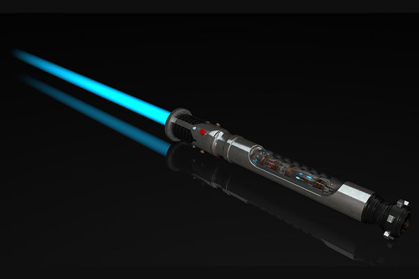 高精度星球大战激光剑模型C4D模型