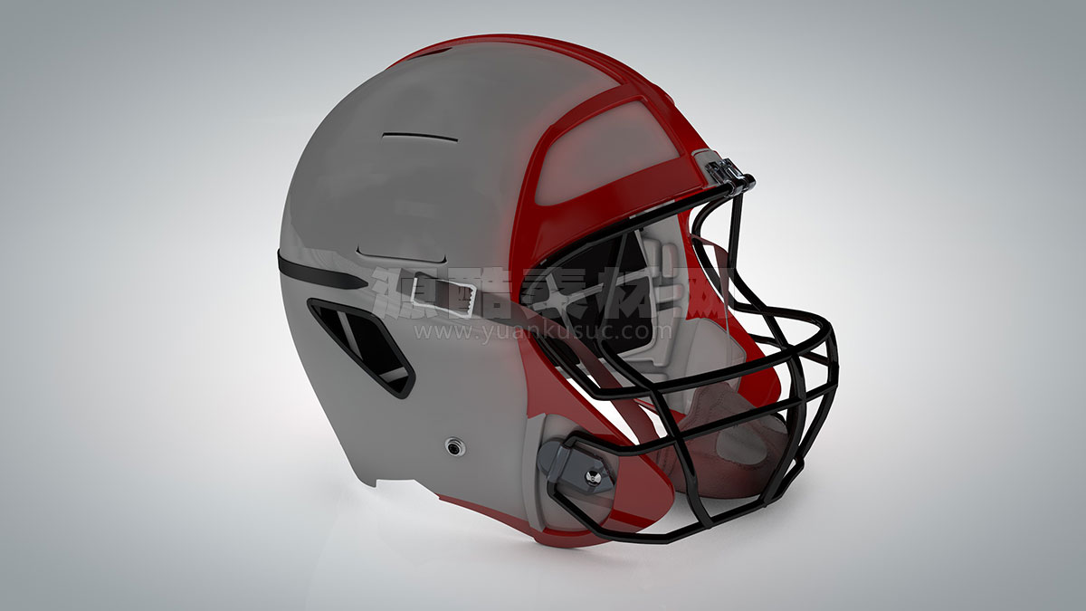 C4D棒球头盔模型C4D模型素材下载