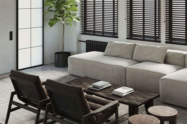 C4D超精细室内客厅场景模型沙发模型