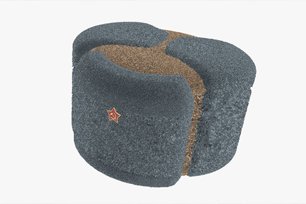 C4D雷锋帽子模型服饰模型免费下载