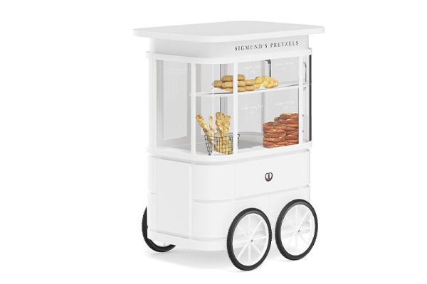 C4D模型-快餐车模型小吃车模型