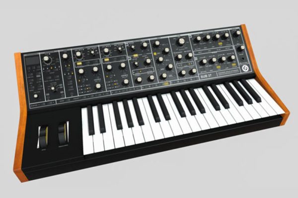 C4D电子琴模型乐器模型下载