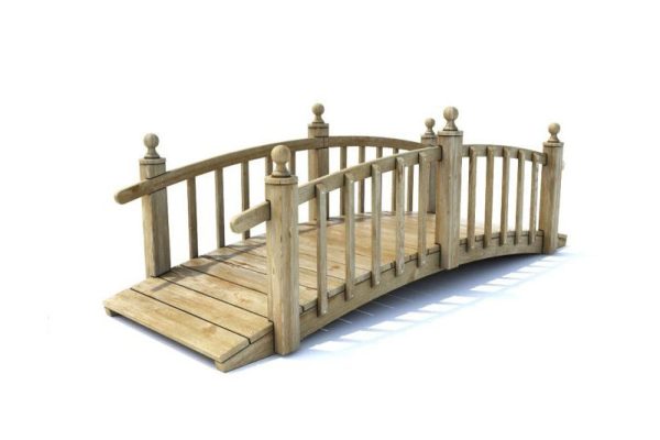 小桥模型木桥模型C4D模型下载