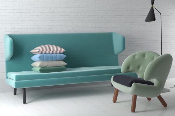 C4D模型-沙发模型椅子模型落地灯模型下载